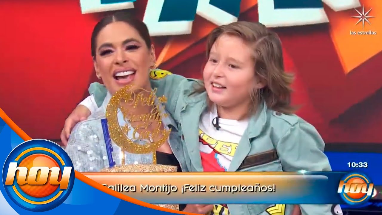 ¡Así celebramos el cumpleaños de Galilea Montijo en el programa! | Hoy