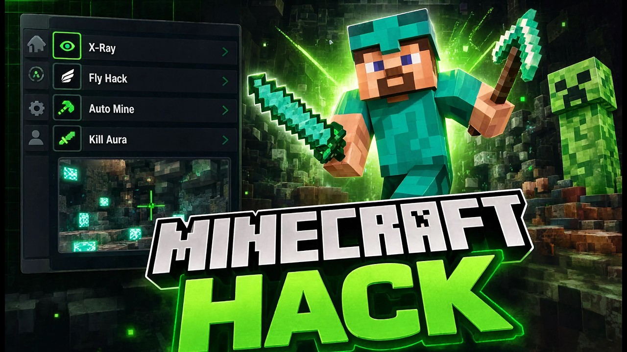 Minecraft Mod Menu & Minecraft Hacked Client 1.21 | Minecraft Hack + Minecraft Cheats