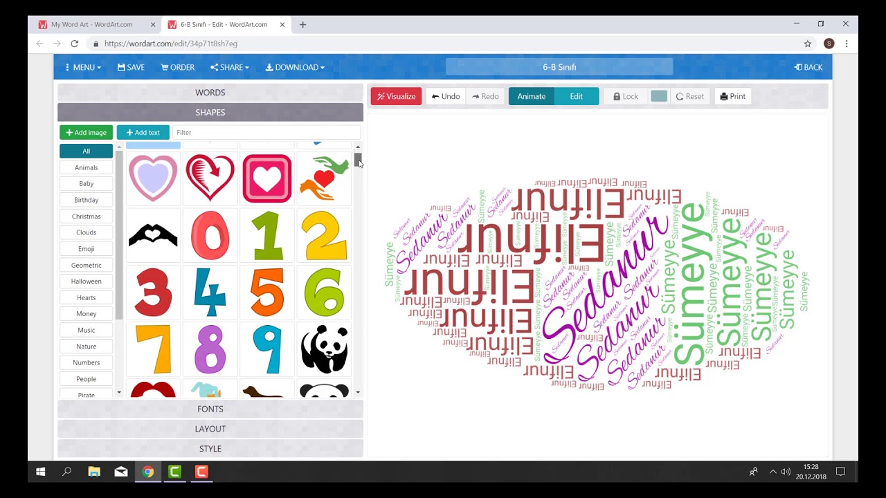 Tagul / Word Art Nasıl Kullanılır ?
