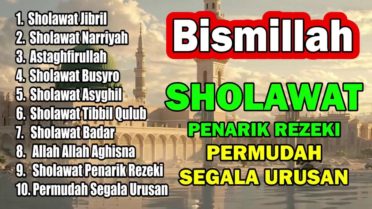🔴 LIVE KUMPULAN SHOLAWAT MERDU TERPOPULER 2026 | Jibril & Nariyah