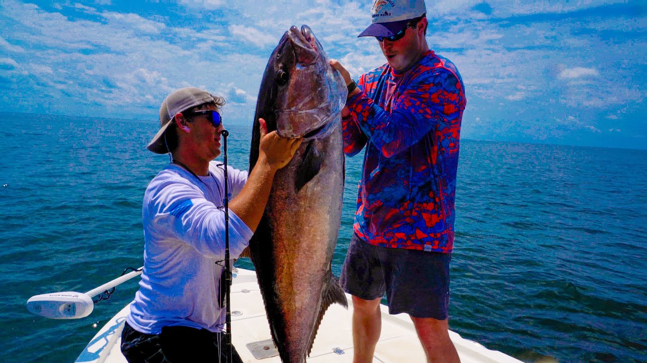 Offshore Fishing The Rigs For Giant Amberjack / Red Snapper