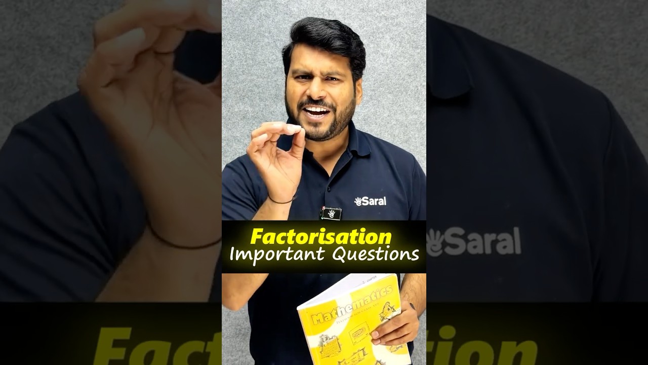 Class 8 Chapter 12 Factorisation Guaranteed Qs in Exam 2026 #shorts #maths #class8 #ncert