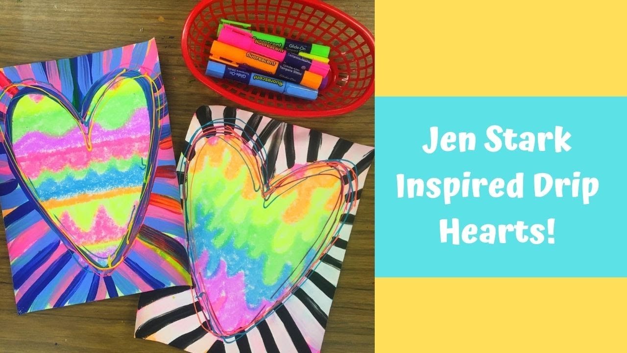 Drip Hearts for Valentine's Day!