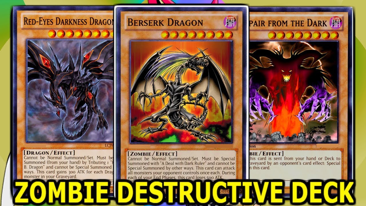 Yu-Gi-Oh! Power of Chaos The Legend reborn ZOMBIE DECK