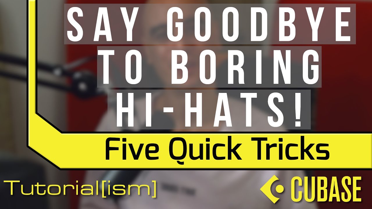 5 Simple Ways Cubase Can Spice Up a Hi-Hat Pattern