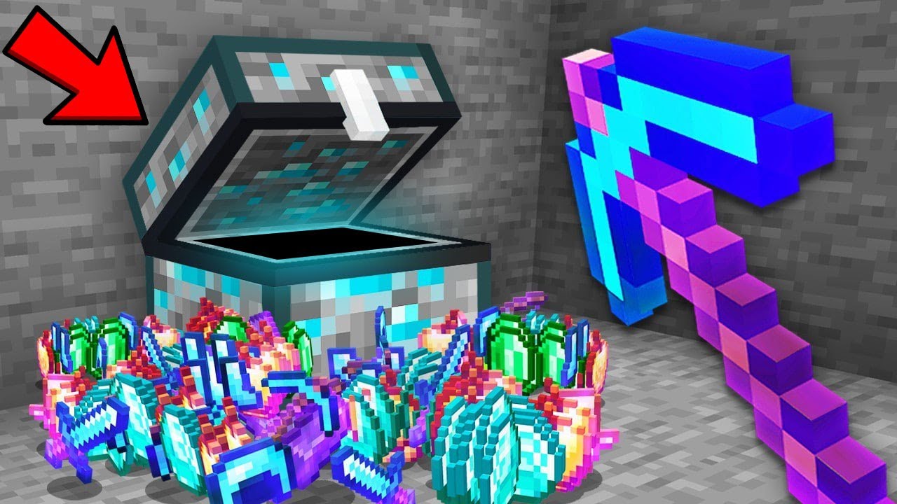 HO TRASFORMATO I MINERALI IN CHEST SUPER OP - MINECRAFT