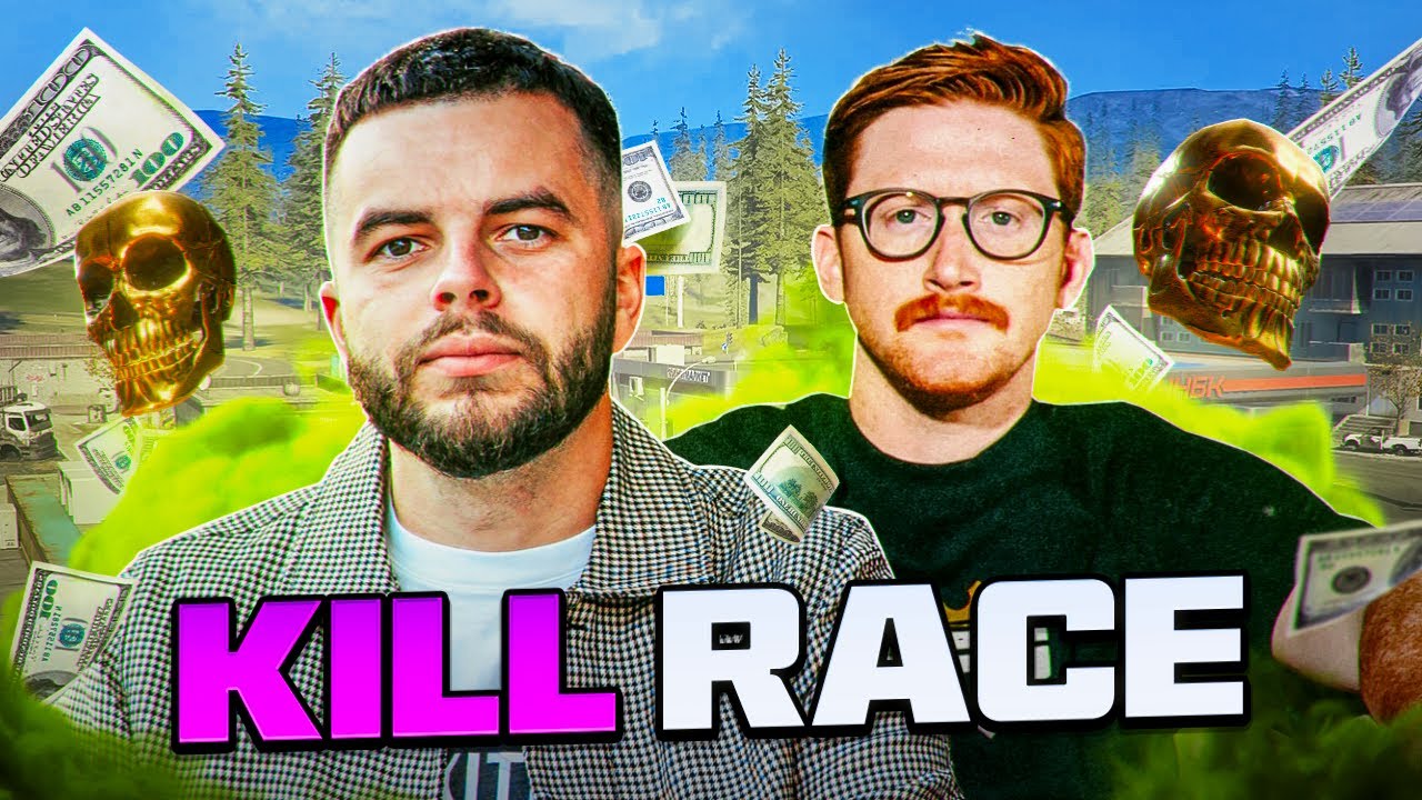 SCUMP & NADESHOT $500 KILL RACE ON WARZONE!