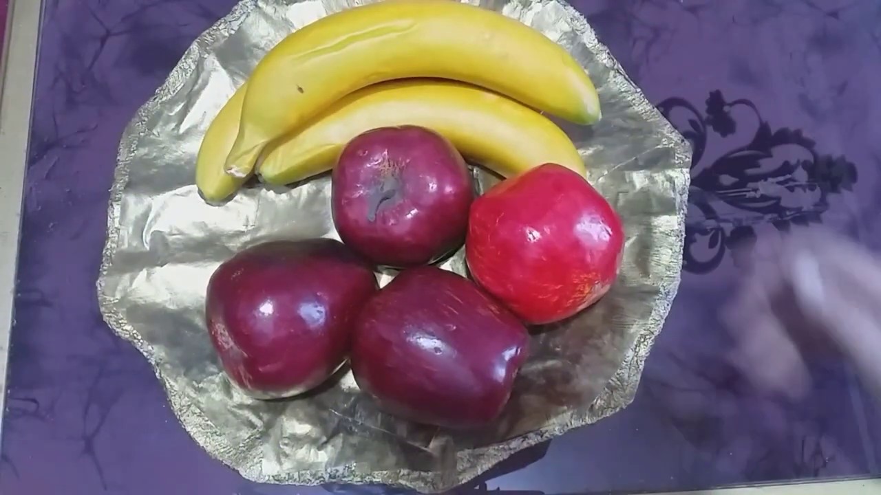 طبق فاكهه تحفه اوووي بزجاجه فاضيه وزجاجه كلور ..  😍😍