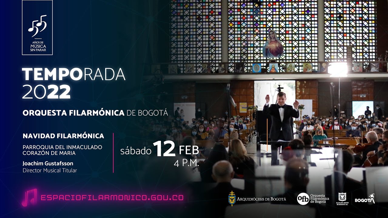 Temporada 2022 | Concierto de navidad de la Orquesta Filarmónica de Bogotá