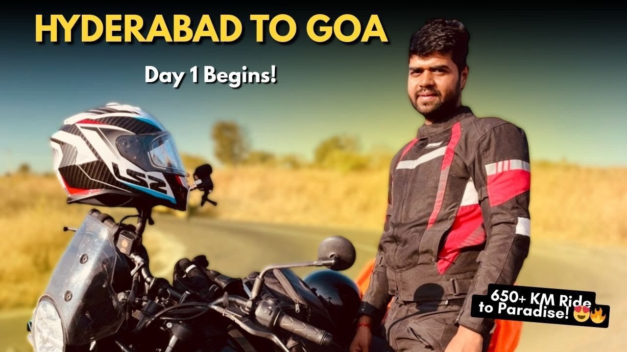 Hyderabad to Goa in 14 hours | Bike Ride | 650+ KM | Crazy Views & Real Conversations!