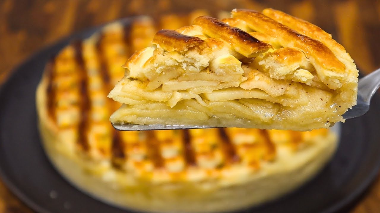 TORTA DE MAÇÃ COM MASSA PODRE | MASSA PÂTE SABLÉE | PÂTE SUCRÉE