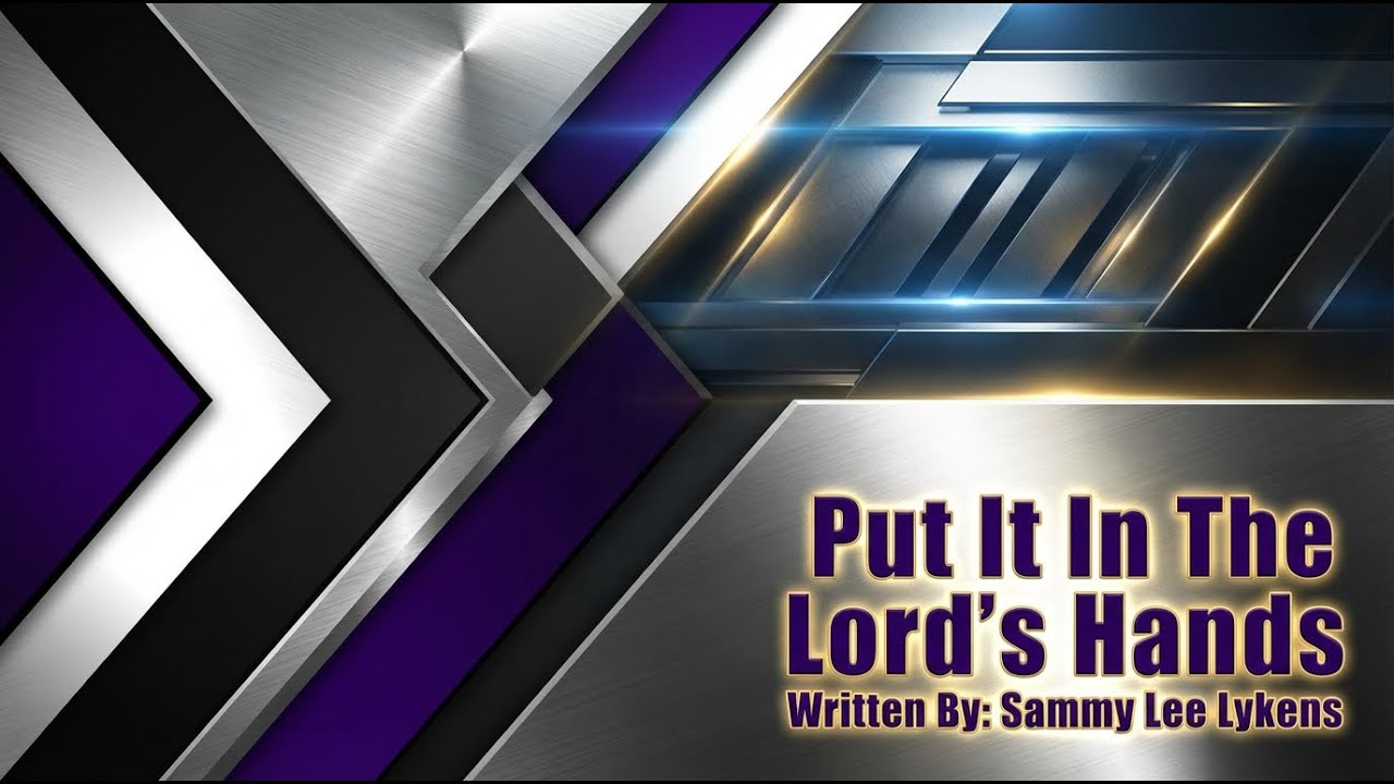 PUT IT IN THE LORD'S HANDS: 🙏Hand In Hand With Jesus🙏