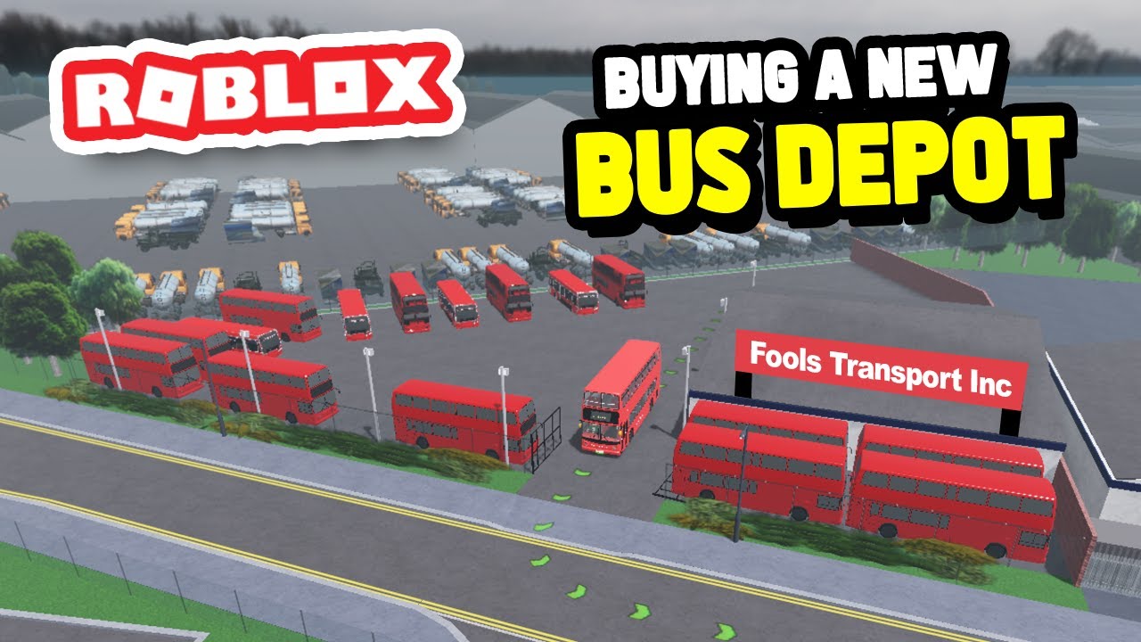 Buying a New BUS DEPOT For My Company in Roblox Croydon: The London Transport Game