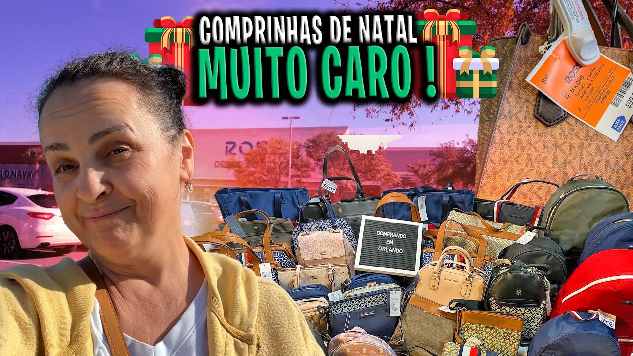 FUI FAZER COMPRAS DE NATAL E ACHEI TUDO MUITO CARO 😱 VEJA OQUE COMPREI 😍❤️
