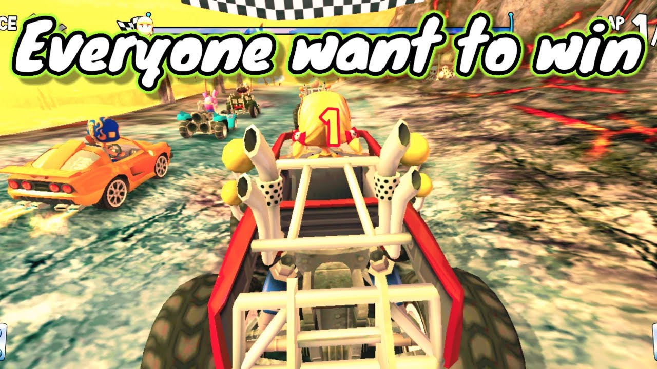 Beach buggy racing gameplay. success gamer 25. 