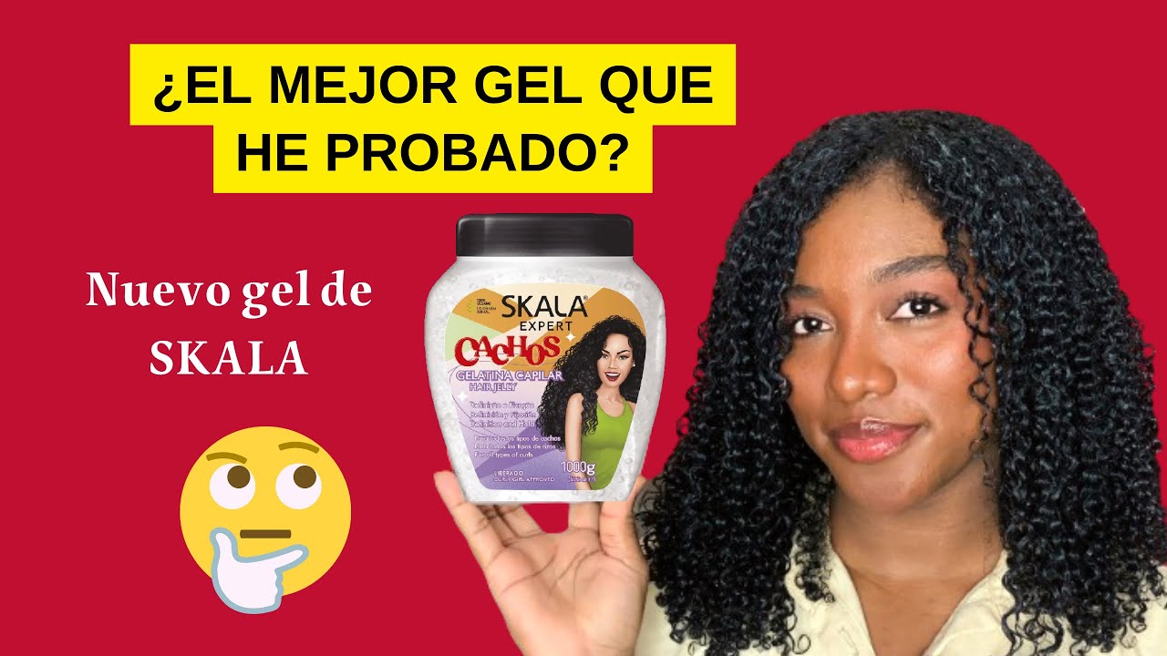 ¿EL MEJOR GEL QUE HE PROBADO?😱 Nuevo gel de SKALA Cachos | RESEÑA COMPLETA | Definición de RIZOS