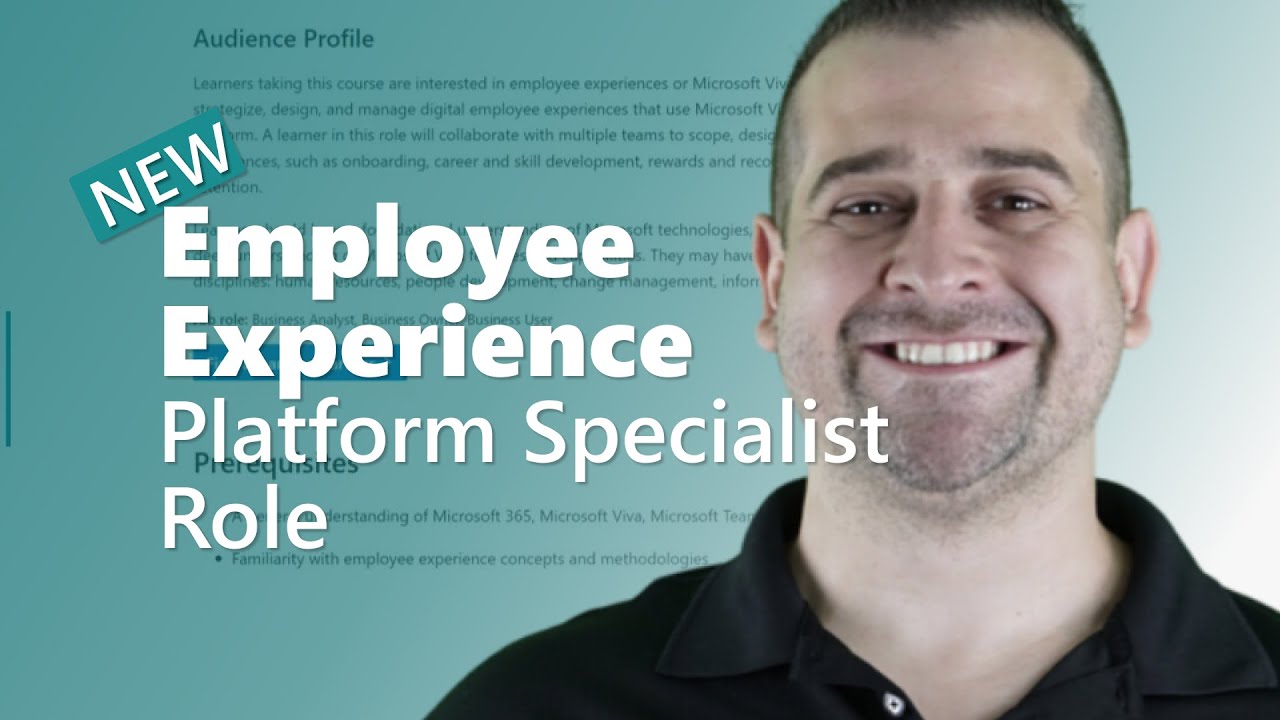 NEW Employee Experience Platform Specialist Role