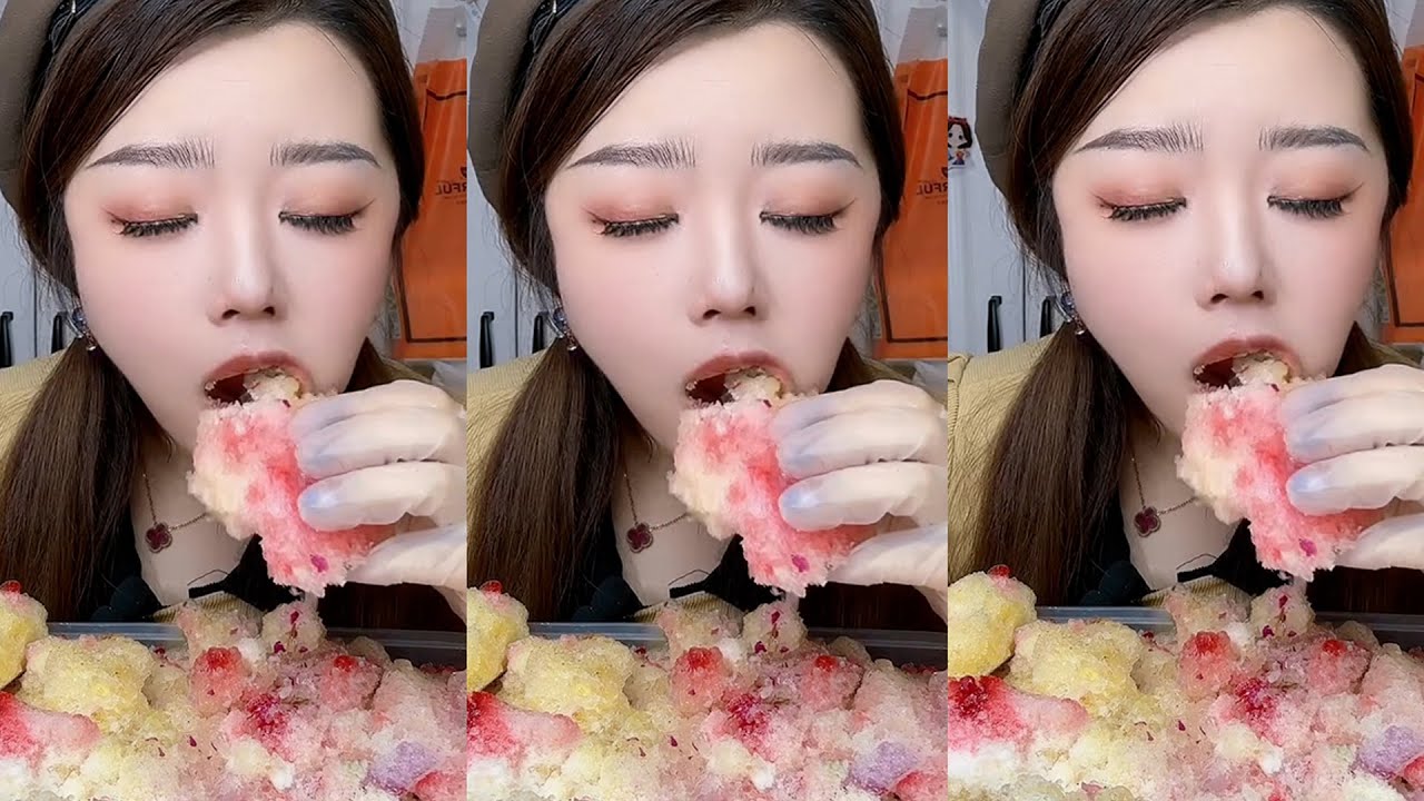 TaoTao Love Ice / Mukbang Ice #mukbang #eatingiceamsreatingsoundsshow