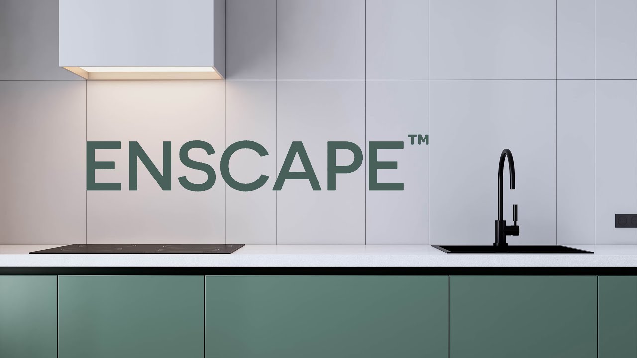 TUTORIAL: RENDER CON LUCES IES | COCINA REALISTA | ENSCAPE 3.4