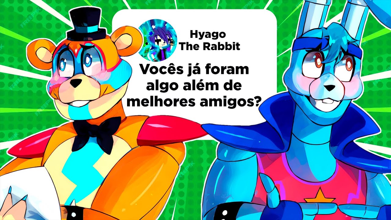 BONNIE E FREDDY SÃO SÓ ''AMIGOS'' ? - FREDDY E BONNIE RESPONDEM EM FIVE NIGHTS AT FREDDY'S VR