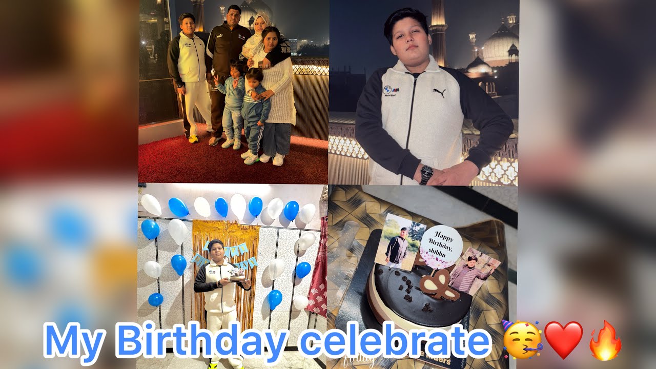 My birthday celebrate on Burj Cafe 😍🔥❤️