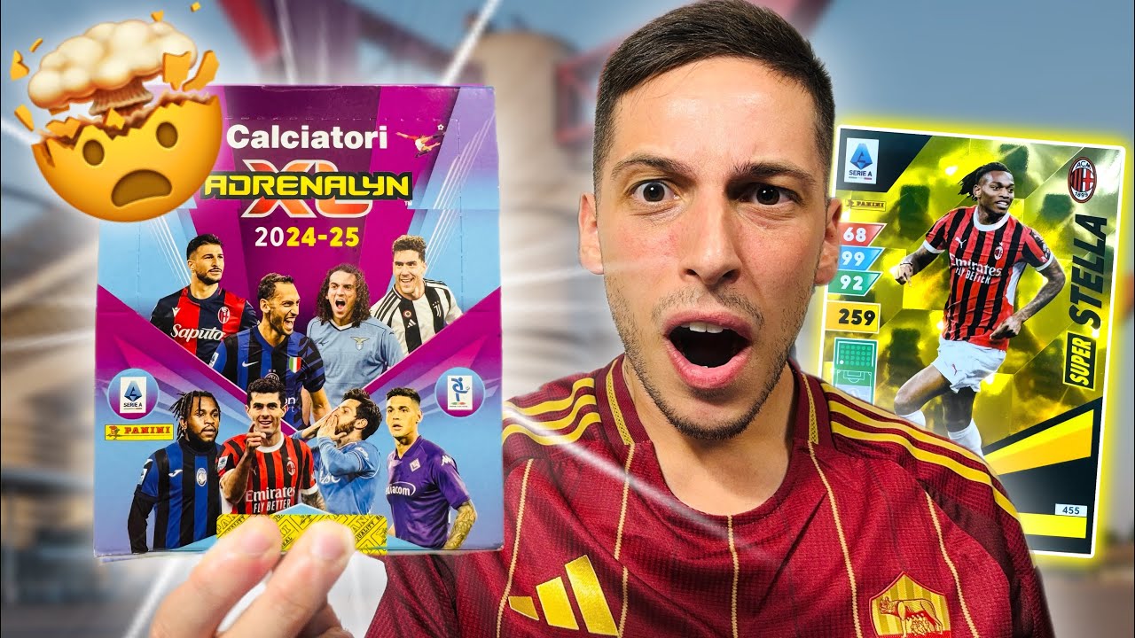 ⚽️🤯ADRENALYN XL 2024/25 - APERTURA BOX da 24 Bustine TOP PLAYER O FIRMA?