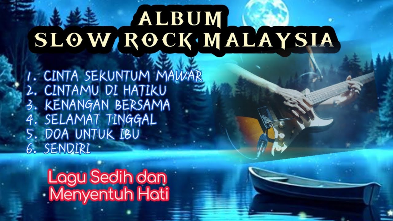 ✨ALBUM SLOW ROCK MALAYSIA TERBARU 2025 ❤️ Menyentuh Hati buat kamu yang lagi Galau, LAGU AI