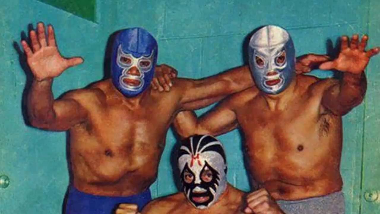 El Santo, El Cavernario, Blue Demon y el Bull Dog