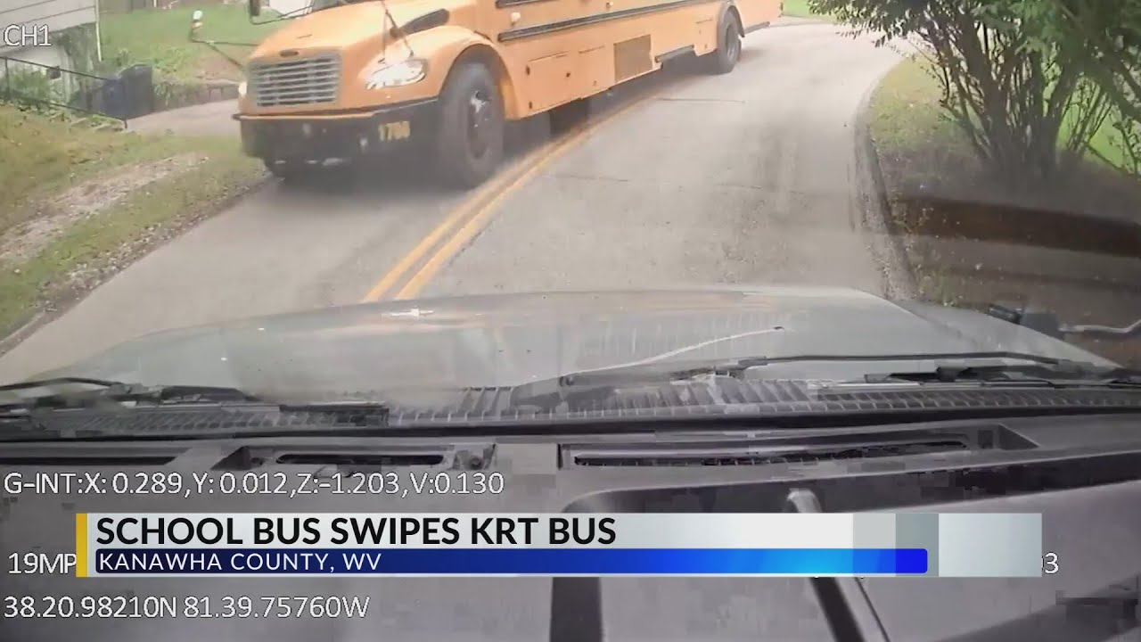 Police: School bus driver to be charged in Kanawha County crash