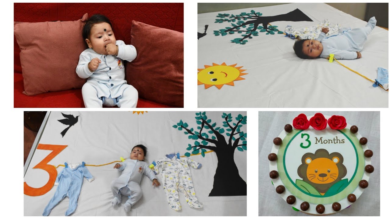 3rd Month Baby Photoshoot Ideas | Baby Photoshoot At Home | Simple Baby Photoshoot Ideas | Baby Boy