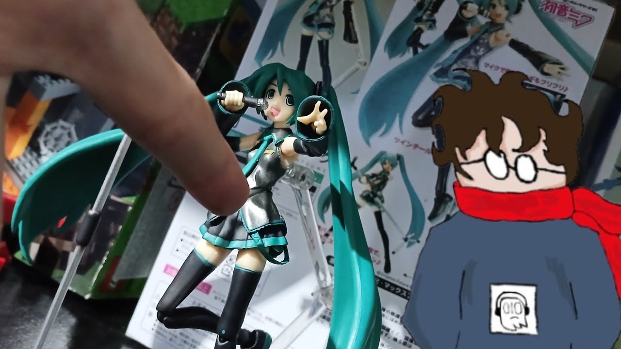 Unboxing macabro: figure hatsune miku figma