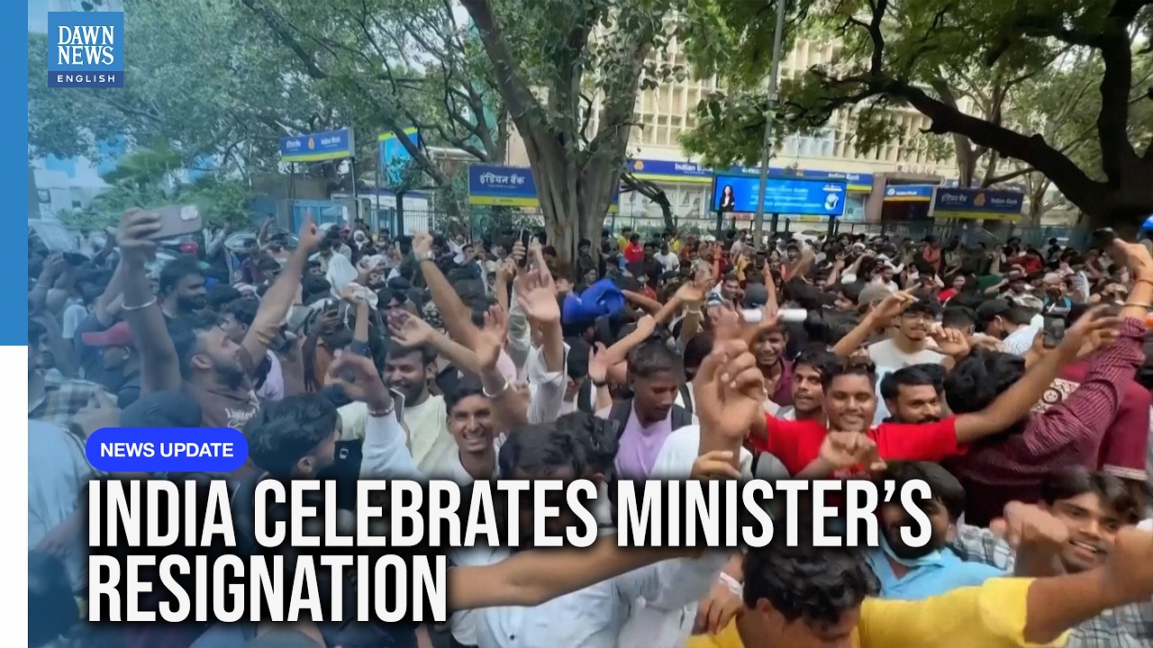 India Celebrates as Education Minister Resigns After Massive Youth Protests Over Exam Paper Leaks |