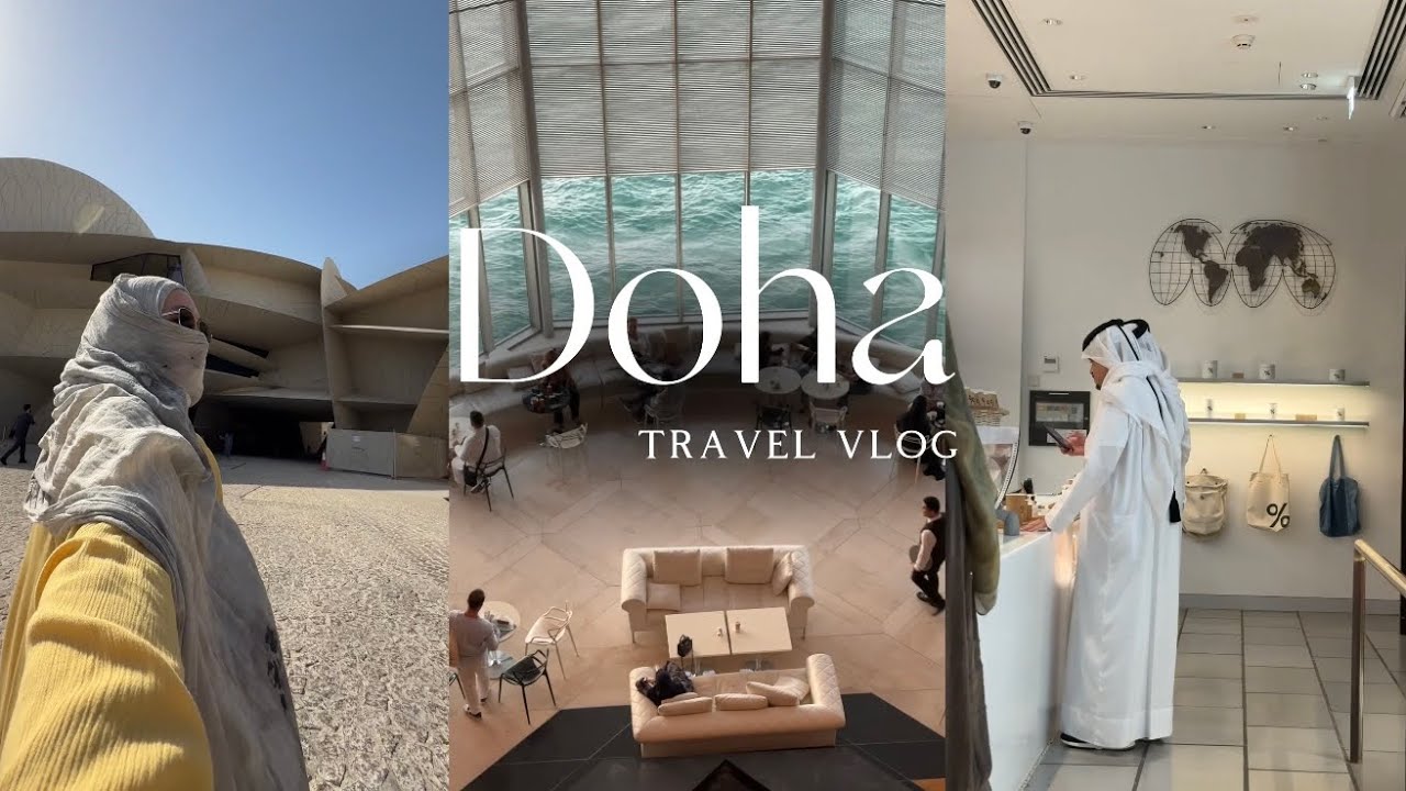 Doha in 6 Days – Free Tram, Mosque & Library | Qatar Vlog 2025