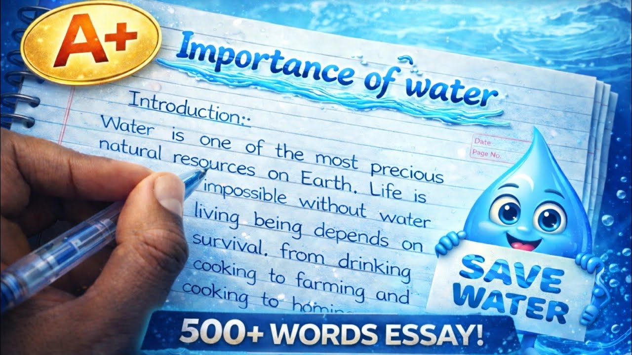 Essay on Importance Of Water | Water | Best Essay | DG Academy | #essay