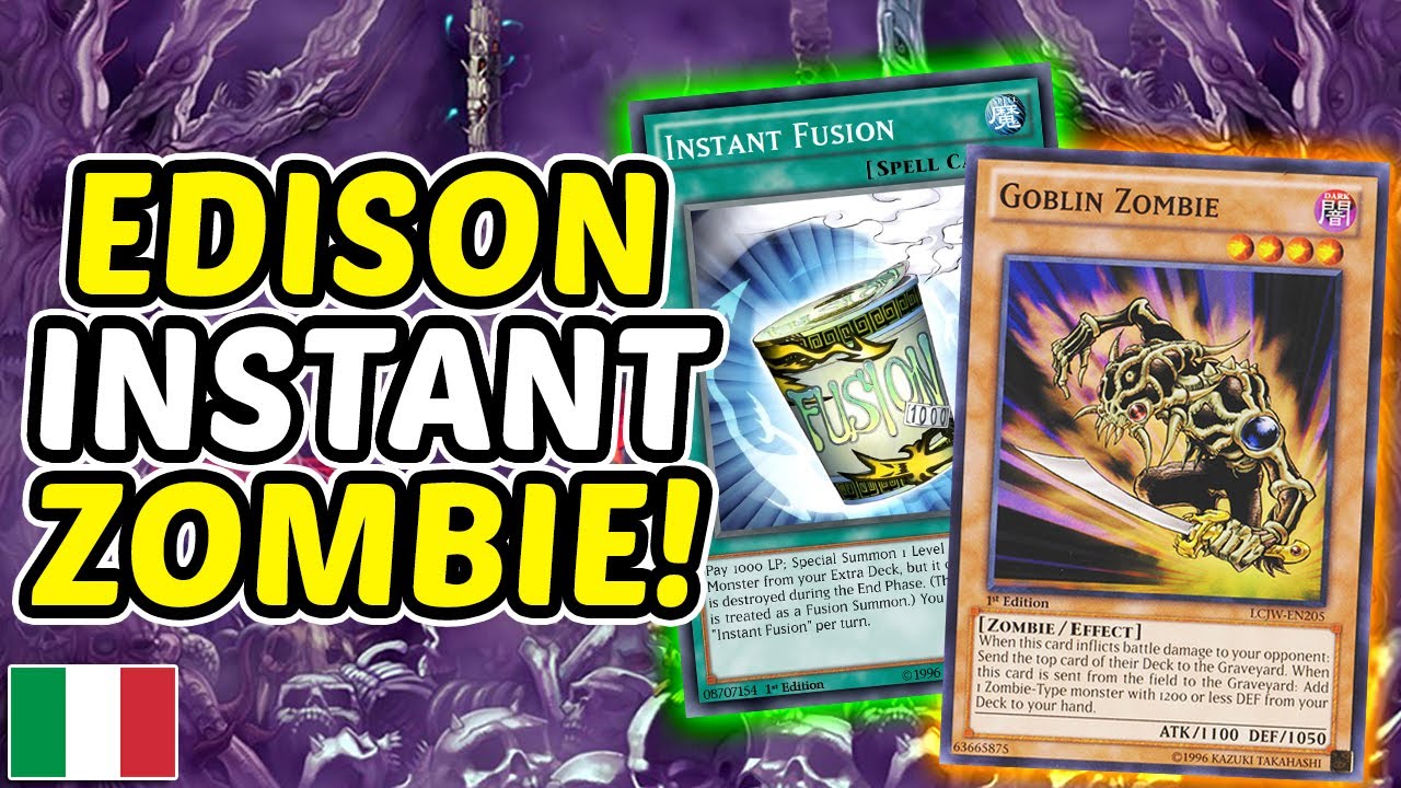 [ITA] Top 2 Edison Format Local Instant Zombie! • Yu-Gi-Oh TCG