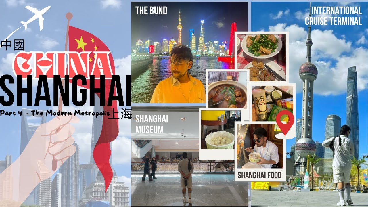 🇨🇳 Shanghai: Part 4 - The Modern Metropolis | The Bund, Shanghai Museum, Yuyuan Old Street | 4K