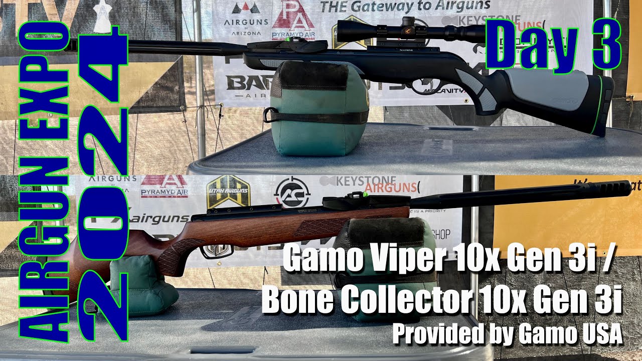 Airgun Expo 2024 – День 3 – Gamo Swarm Viper / Bone Collector 10x Gen 3i, предоставлено Gamo USA