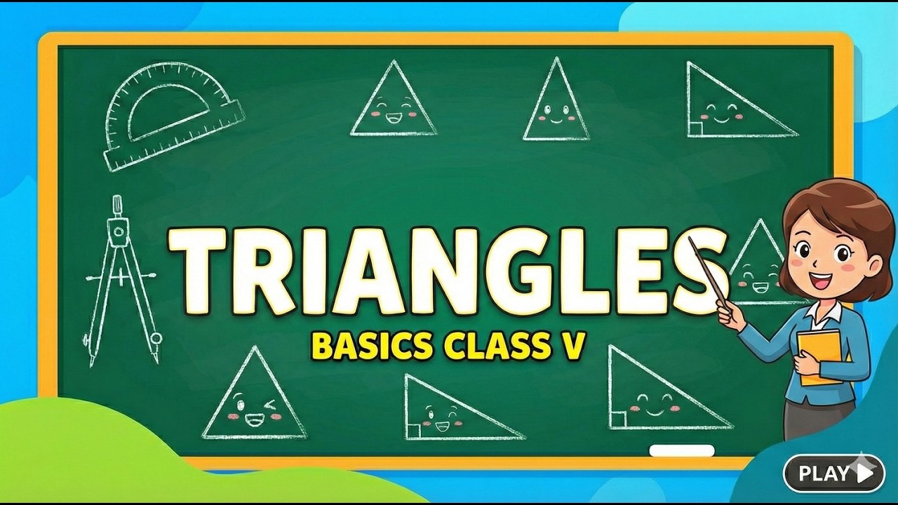 Triangles ( Basics Introduction ) Class V