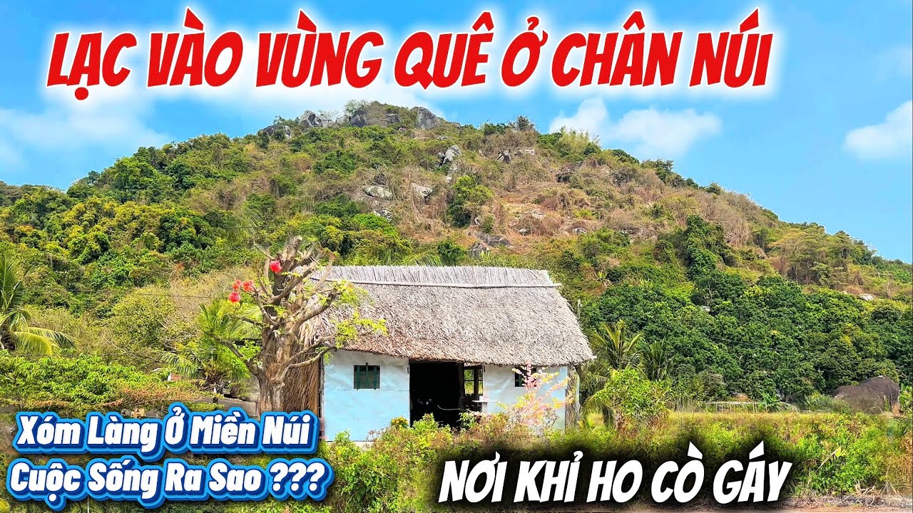 Nhà Lá Ở Chân Núi, Khám Phá Xóm Làng Quê, Bình Yên Mộc Mạc, Những Ngày Qua Tết, Như Thế Nào ???