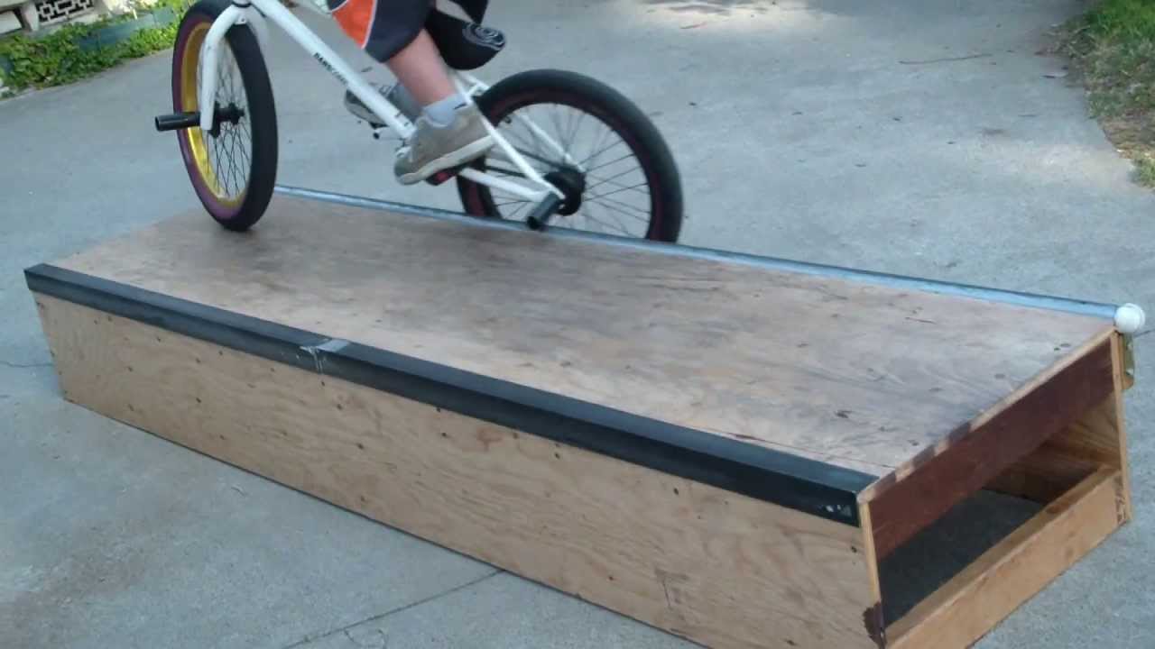 How To Build A Grind Box For BMX Bikes Or Skateboards