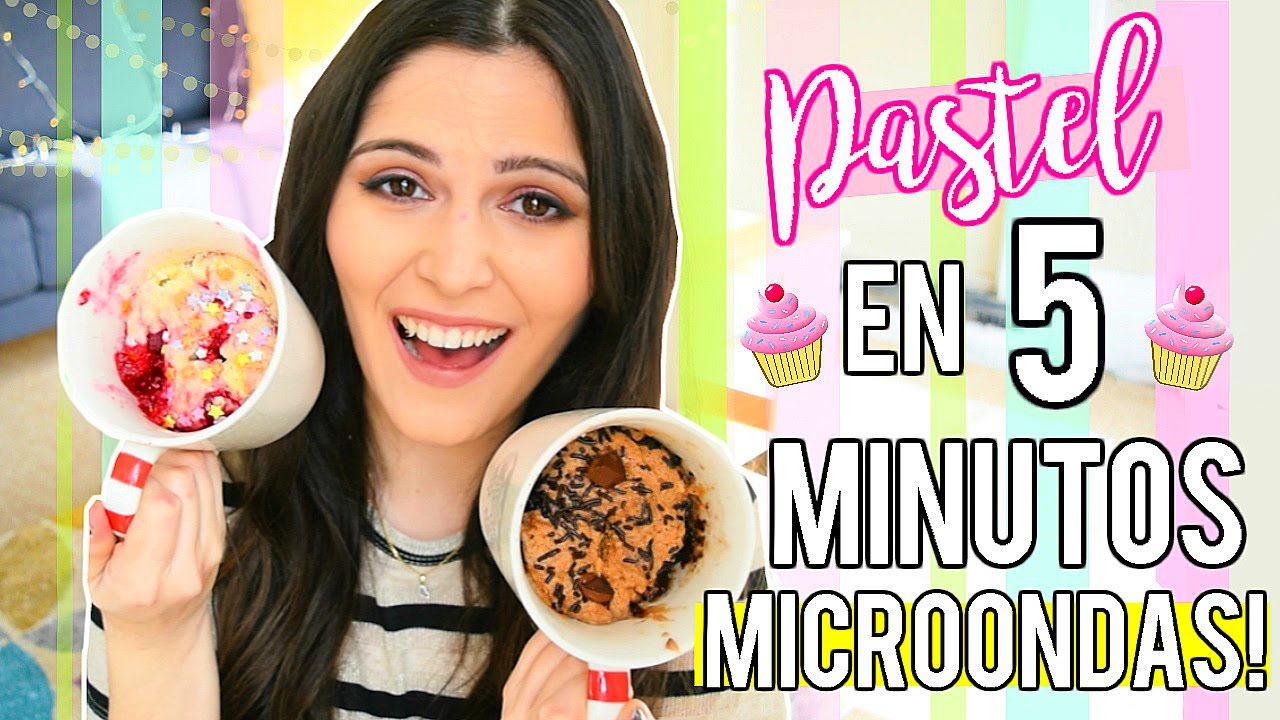 CARO VS YUYA:¡PASTEL EN 5 MINUTOS ♥ MICROONDAS! Steph T