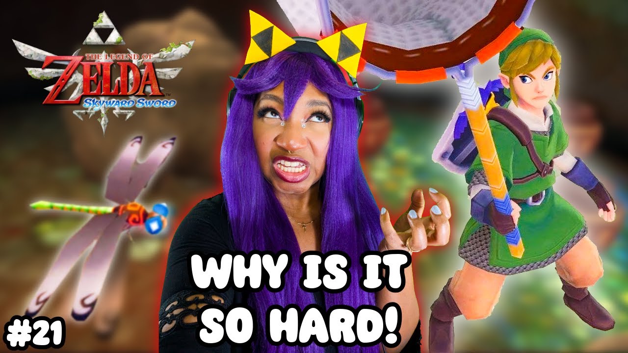 Bugging Out In Lanaryu Desert! (The Legend of Zelda Skyward Sword Part 21)