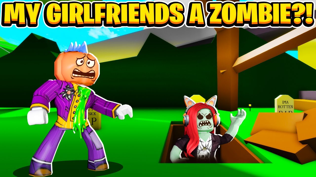 My Girlfriend Became A Zombie In Roblox Brookhaven RP