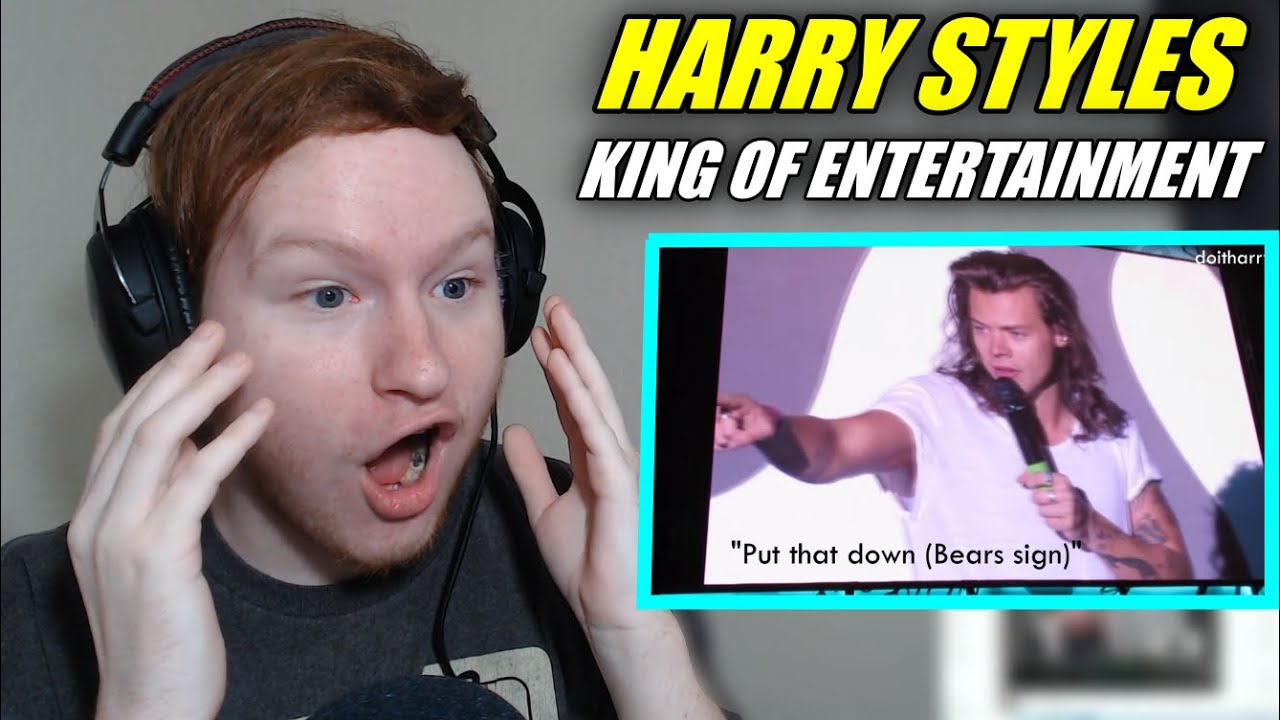 Harry Styles King of Entertaining the Crowd REACTION!!!