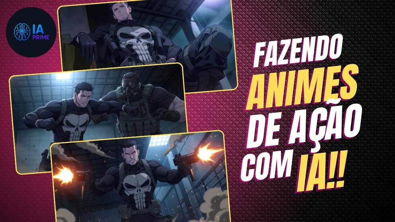 FAZENDO ANIME DE AÇÃO COM IAS!!