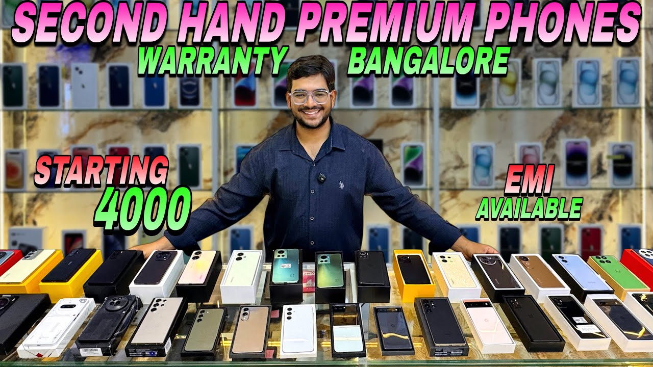 BEST Premium Second Hand Phones in Half Price Bangalore 😍