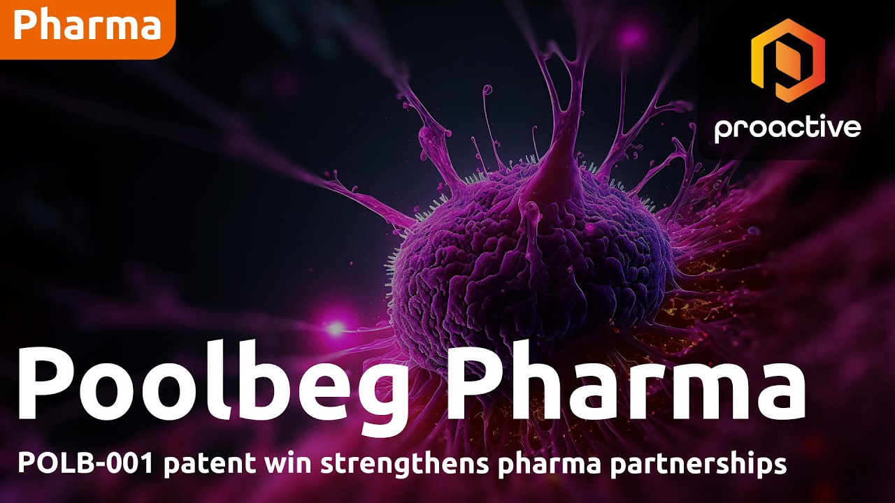 Генеральный директор Poolbeg Pharma заявил, что получение патента на POLB-001 укрепляет потенциал...