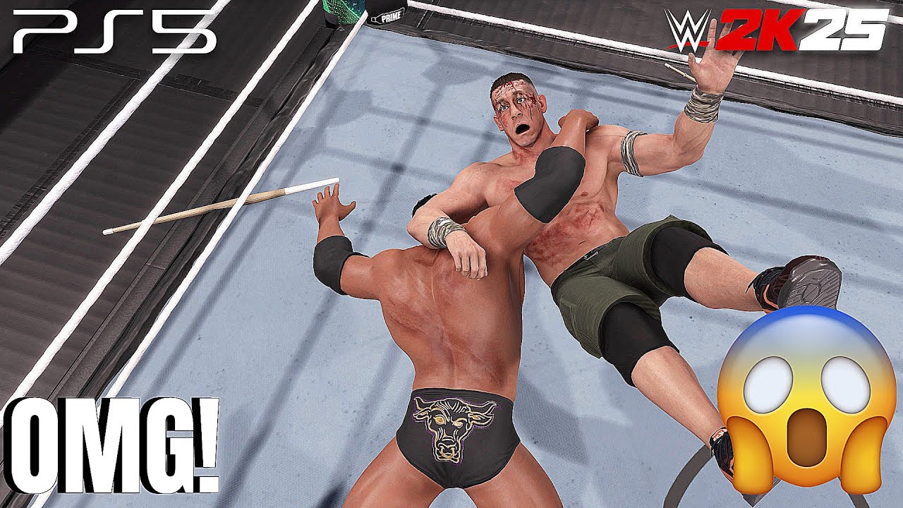 WWE 2K25 - Stone Cold vs Rock vs Cena vs Undertaker - WWE Championship Match at WrestleMania | PS5