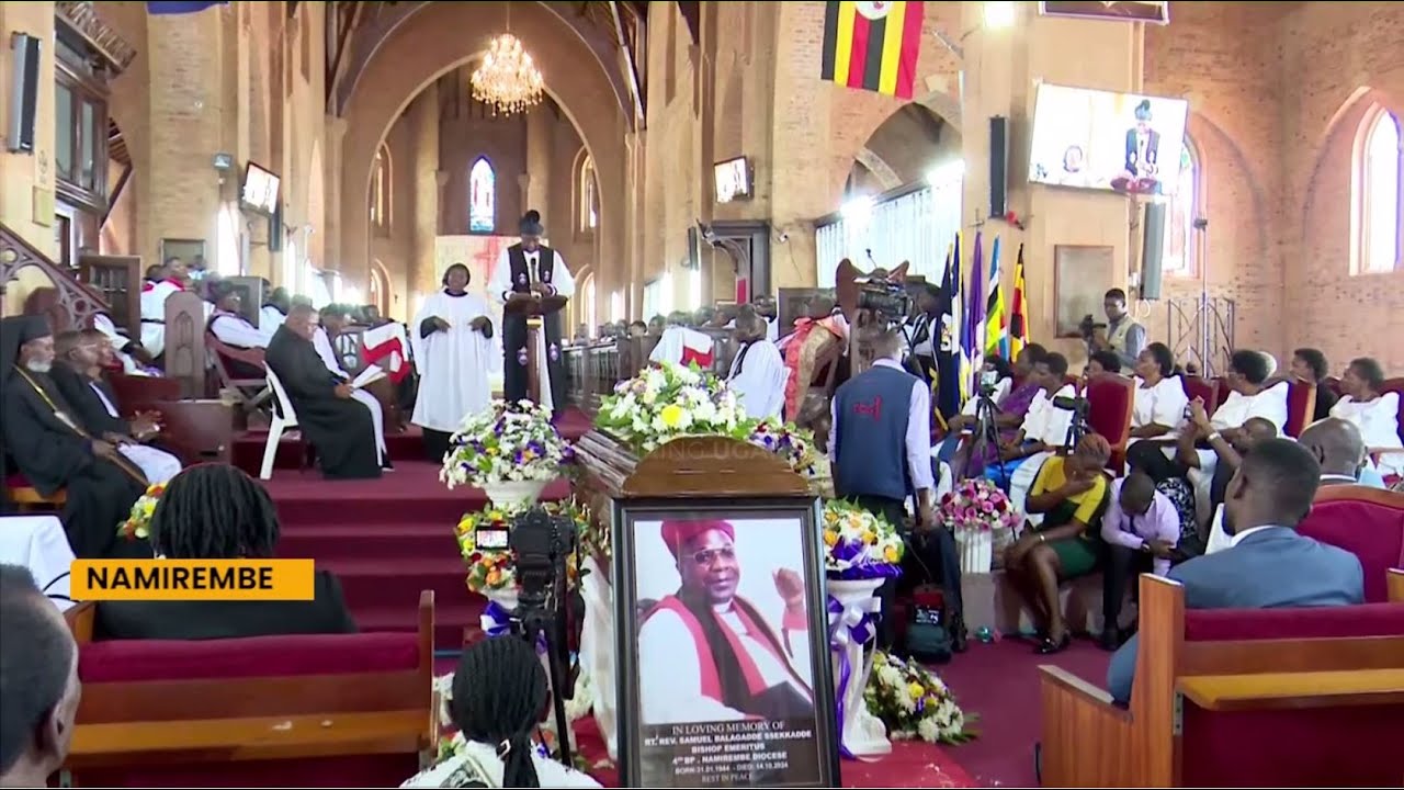 Bishop Samuel Ssekkadde laid to rest - President Musevni applauded his legacy