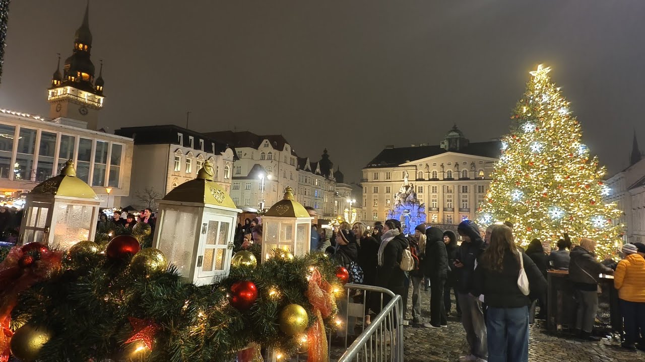 Vánoční trhy a světelný hrad Špilberk - Brno 2025